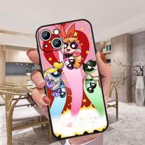 For Apple iPhone 13 12 mini 11 XS Pro Max XR 8 7 6S 6 5S 5 Plus Cover Powerpuff Girls Anime Soft Silicone Back Phone Case iPhone 5 5S