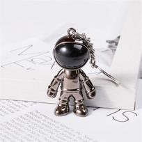 Robotų raktų pakabukai vyrams Creative Spacemen Automobilių raktų pakabukų žiedas biuro kuprinei