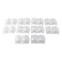 10 VNT Skiepijimo Dėžutė Dauginimo Rutulys Plastikinis Skaidrus 5cm/8CM 8PCS white