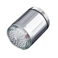 7 spalvų RGB spalvinga LED šviesa dušo čiaupo vonios kambario purškimo galvutės vandens maišytuvas 1PC