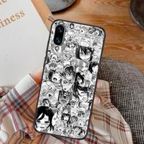 Hentai Anime Mergaitės Veidai Telefono Dėklas Huawei Honor 6A 7A 7C 8A 8X 8 9 9X 10 10i 20 Lite Pro juodas minkštas silikoninis bamperis prime Huawei Honor 6A