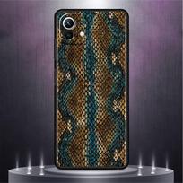 Case For Xiaomi Mi Poco X3 X4 NFC M3 Mi 11 11T 10 T 9T 12 9 10T Lite Silicone Back Phone Cover Snake Skin Print Xiaomi Mi 9 black