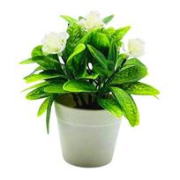 1 Set Artificial Plant Pot Curling Rose Flower Table Centerpieces Plastic Decorative Simulation Bonsai for Living Room balta