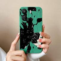Naujas animacinio modelio dangtelis skirtas Xiaomi Redmi 12 13 13C K60 Ultra K70 Note 13 Pro Bumper Anti Drop Liquid Minkštas silikonas Pretty Phone Case Shell for Redmi Redmi K70