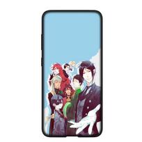 Phone Case for Samsung Galaxy S24 S23 iPhone 15 14 Xiaomi Redmi Note 13 12 11 8 10 9 Pro Max X XR S20 S22 10C OPPO A15 Huawei Anime Black Butler Cover for Redmi Note 10S elnias