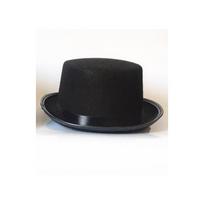 Elegantiška juoda skrybėlių audinys Jazz Cap Fashion Magician Hat Kids Adult small