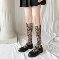 Leopardo rašto kojinės, spausdintos šilkinės kojinės, vidutinio ilgio kojinės, madingas individualumas su leopardo rašto, gyvatės rašto kojinėmis, kamufliažinės One Size
