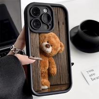 Telefono dėklas, skirtas iPhone 11 13 12 14 15 16 Pro Max 7 8 Plus XR XS Max Samsung A55 S24 S23 A02S Redmi 9 13C 9A 10 A3 OPPO A15S A16 A17 A18 A38 A53 A54 A31 SamSung M40S juoda