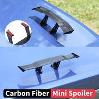 Universalus Mini Spoileris Automobilio Galinis Dekoratyvinis Spoileris Sparnas Juodas Anglies Pluošto Automobilio Mažas Galinis Sparnas Mini Galinis Spoileris Įrankiai CHINA