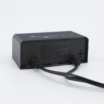 Mini DC 12V 2A Maitinimo šaltinis 2000ma lauko Neperšlampamas JAV EU 24w Adapteris LED juostoms CCTV kameroms AHD NVR AC 240V 5.5*2.1mm US Plug juoda