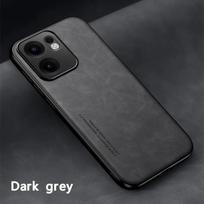 Magnetinis dėklas, skirtas OPPO Reno 13F 13FS 5G Reno13 F FS ​​Reno 13 Pro Apsauginis dangtelis, Oda jaučiasi atspari smūgiams Coque Funda Capa OPPO Reno 13F 5G tamsiai pilka spalva