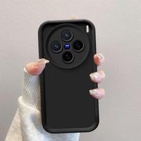 Dėklas Vivo X200, telefono dėklas vivo X200 Pro, mini dangtelis vivo X200 Pro, apsauga nuo smūgių, matinis galinis dangtelis, apsauga, odos pojūtis vivo X200 Pro mini gray