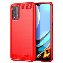 Dėklas Xiaomi Redmi 9T 9A 9C 9 Dėklas Redmi 9T 9 T Capas Buferis TPU Dėklas Poco X3 M3 Note 9 10 Redmi 9 9A 9C 9T Fundas For Redmi 9T raudona