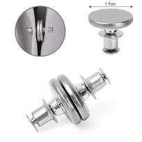 1/4/8 poros užuolaidų magnetiniai sagčiai Nuimami užuolaidų tvirtinimo spaustukai Užkirsti kelią šviesos reguliavimui Langų tinklelio uždarymo magnetinė sagtelė 1pair(25mm) gray