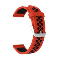 Silikoninė apyrankė laikrodžiui Huami Amazfit GTR 2 47MM 42MM GTS BIP/Amazfit Stratos 3 2 Išmanioji apyrankė Pakeičiama apyrankės juosta Amazfit GTR 3 raudona juoda spalva
