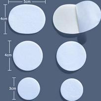 6 vienetų lipdukų rinkinys kulnų nusidėvėjimo remontui įvairių spalvų, skirtas unisex avalynei 6pcs balta