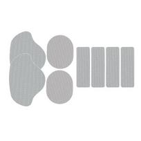Shoes Repair Patch Shock Absorption Wear-Resistant Easy to Apply Self-adhesive Shoes Heel Patches Insoles Pads šviesiai pilka spalva