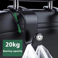 Automobilio sėdynės atlošo kabliukas, laikiklis, automobilio salono aksesuarai Mercedes Benz AMG W177 W212 W213 W205 V177 W247 W176 GLA GLC X253 GLK GLA klasė 2Pcs