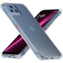 Soft TPU Transparent Phone Case for TCL T-Mobile Revvl 7 6x 6 Pro T Phone 2 5G Shockproof Airbag Protective Cover Revvl 6 5G skaidri