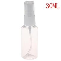 Kelioninis kosmetikos buteliukas su purškikliu, tuščias permatomas sub buteliukas, 30/50/100 ml as the picture