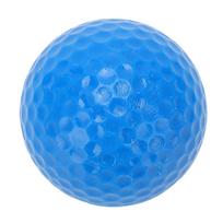 2 sluoksnių golfo plūduriuojantys kamuoliukai plūduriuoja vandenyje, lauko sportas, golfo treniruotės Dark Blue