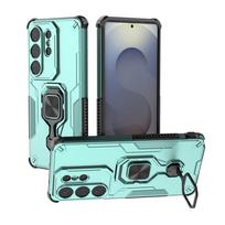 Šarvuotas dėklas Samsung Galaxy S26 Ultra S26+ S26 Plus S 26 5G Coque Žiedinis laikiklis Atsparus smūgiams Lęšio apsauga Dangtelis For Samsung S26Ultra