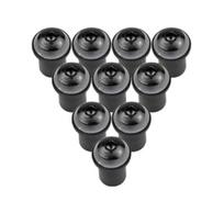 Universalūs M5x16mm Motociklo Priekinio Stiklo Varžtai Stiklo Varžtai Veržlės tvirtinimo detalės CBR600 CBR-600 F4i CBR1000RR VFR800 10x juoda