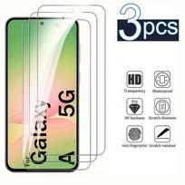 3 vnt. grūdinto stiklo Samsung Galaxy A17 A16 A15 A14 A07 A06 A05S Galaxy A56 A55 A54 A34 A35 5G S25 S24 S23 S21 S20 FE pilnai dengiantys ekrano apsauginiai stiklai For Galaxy S20 FE