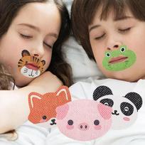 30 lakštų/maišelyje Anti-Snoring Lipdukai Vaikams Miegui Uždaros burnos Lipdukai Kvėpavimo korekcijos Pleistras Užčiaupimo Pleistras onesize black