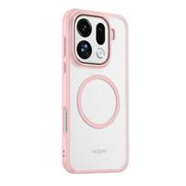 For OPPO Find X9 X9 Pro Case Magnetic Translucent Matte Hard PC Shockproof Semitransparent Back Cover for Find X 9 Oppo Find X9 rožinė