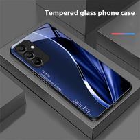 Naujas minkštas rudai raudonas dėklas iš grūdinto stiklo telefonui Samsung Galaxy A15 5G 54 4G 51 50 24 35 90 71 12 51 53 52S 80 22 34 juodas For Samsung A52s 5G