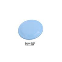 Dog Training Interactive Floating Bite-Resistant Frisbee Toy Large, Medium, Small blue
