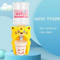 New Mini Water Dispenser Baby Toy Drinking Water Cooler Lifelike Cute Children Cosplsy Props Home Decor Ornament white