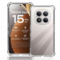 Funda For Xiaomi Redmi Note 15 Pro 5G Case Silicone Clear Cover Note13 Note14 Note15 13 14 Pro+ 15Pro Plus 13Pro 14Pro 4G Coque Note15 Pro Plus&Global Version skaidri