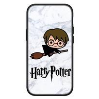 for Samsung Galaxy S25 S24 S23 Ultra FE Plus A17 A37 A57 A56 A55 A06 A16 A15 A36 A26 A35 A05 A25 A54 A34 Phone Case Ring Harries Potters Cartoon Logo for Samsung Galaxy A32 5G švelni smėlinė