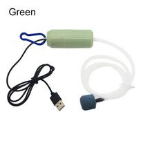 Aquarium Oxygen Air Pump Fish Tank USB Silent Air Compressor Aerator Portable Mini Small Oxygenator Red