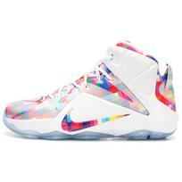 Nike LeBron 12 Ext Prism 748861-900 43 white
