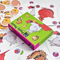 Animacinis kortų žaidimas Vištukas Piou Piou Party žaidimas Juokingas intelektualus žaislas Šeimos pramoga 1
