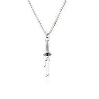 Jujutsu Kaisen Cube Hammer Nail Broken Knife Design Pendant Necklace For Cosplay Fans Tengen