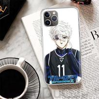 Blue Lock Nagi Seishiro dėklas iPhone 16 15 Pro Max 14 Plus 13 12 Mini 11 Apple telefono dėklui X XS XR 7 8 + meno spaudinio korpusas iPhone 16 Pro Max