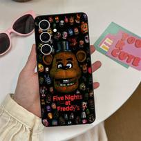 Amine Fnaf Five-nights-At-Freddys Phone Case For Samsung S 20 21 22 23 Lite Plus Ultra Clear Mobile Cover Funda Samsung S21Ultra