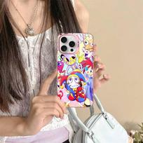 Juokingas A-Nuostabus D-Skaitmeninis C-Cirkas Spalvotas telefono dėklas IPhone 17 16 15 14 13 12 11 Pro Max Plus Pro korpusui iPhone 12pro max