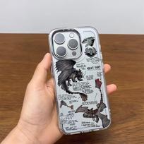Lovely Toothless Fury Dragon New Phone Case For iPhone 17 16e 16 15 14 13 12 11mini Pro Max X XR XSMAX 8 7 Air Plus Cover couple iPhone 11