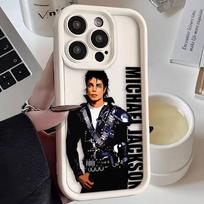 M-Michael J-Jackson Singer Phone Case For iphone Apple 17 AIR 16 16E 11 12 13 14 15 XR Plus Pro Max Silicone Case Shell Cover IPHONE16PRO