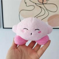 Soft Kirby Plushie Sweet Bag Hanger Key Ring Anime Character Ideal For Gifts Bead Squint