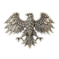 Yousheng Plikasis erelis Sagė vyrams ir moterims, Patriotiška emalio lydinio atlapo segtukas su saugos užsegimu, Amerikos vėliavos pareiškimo paukščio papuošalas
