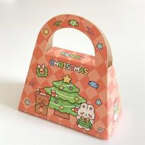 Cartoon Rabbit Backpack Gift Box: Christmas, Graduation, Birthday, Baby Party Favor 11.8*6*13 cm