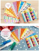 Polaroid Instant Camera Decorative Photo Border Stickers - 20 Sheets