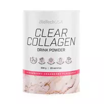 Biotech Clear Collagen 308 g. - Strawberry-Cranberry skonis