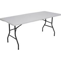 Turistinis stalas NILS Camp NC1618 180 cm baltas